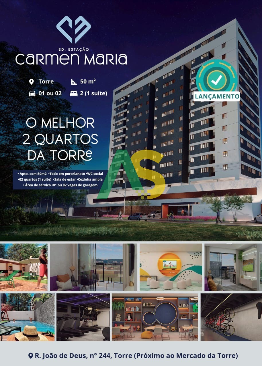 Apartamento à venda com 2 quartos, 51m² - Foto 1