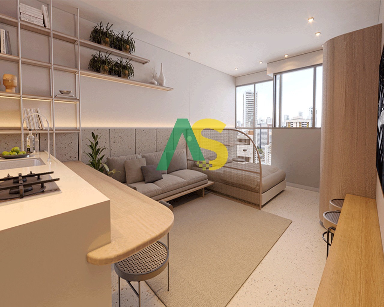 Apartamento, 1 quarto, 36 m² - Foto 8