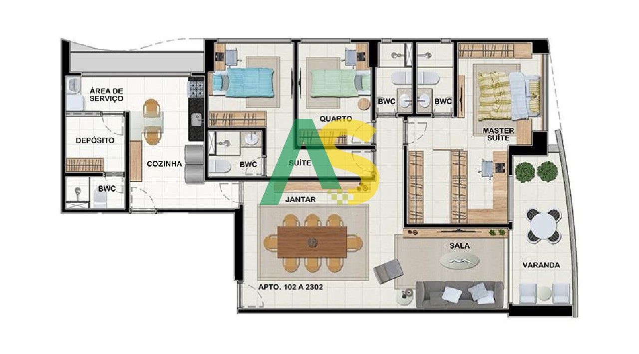 Apartamento à venda com 3 quartos, 99m² - Foto 15