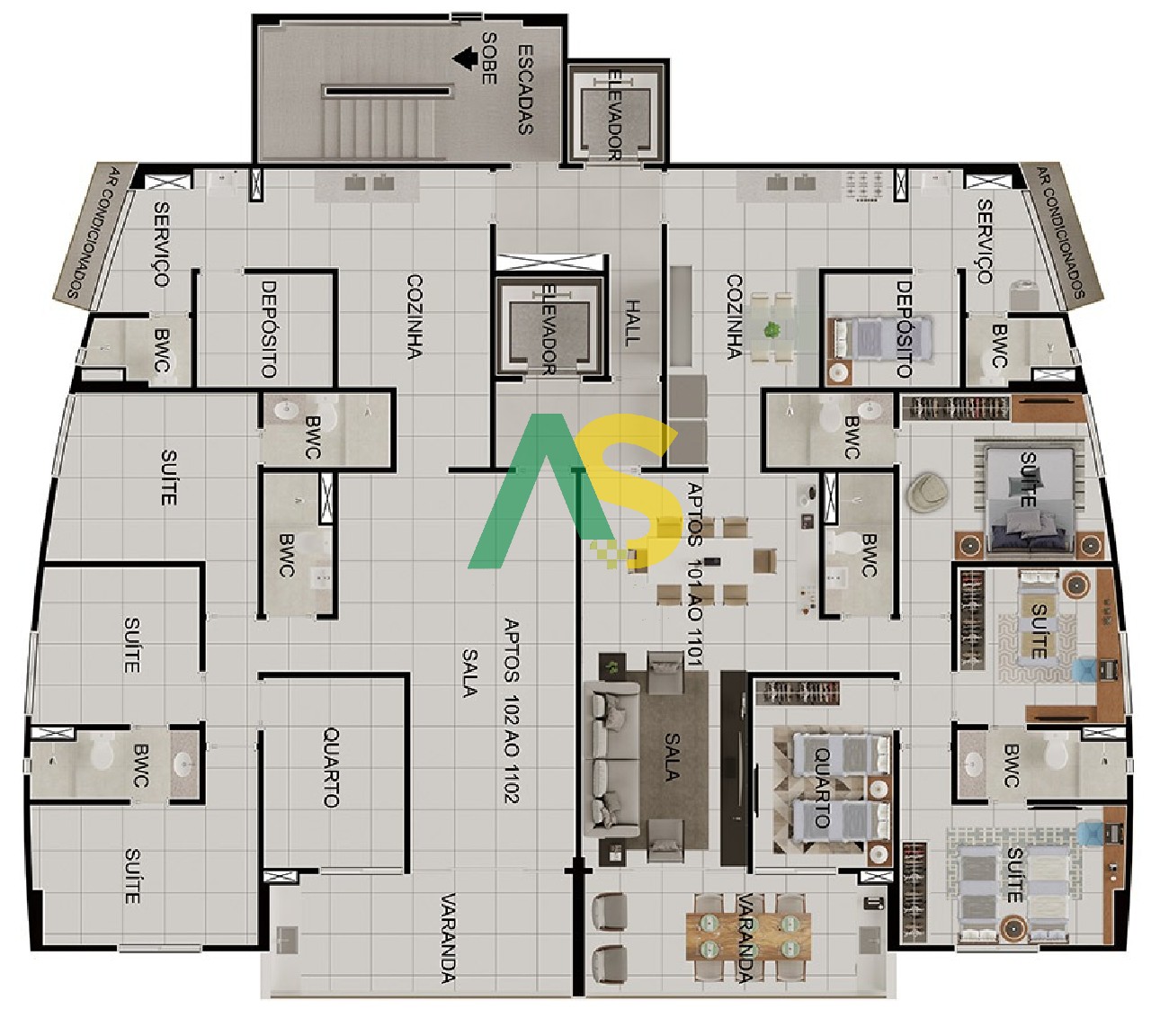 Apartamento à venda com 4 quartos, 134m² - Foto 12