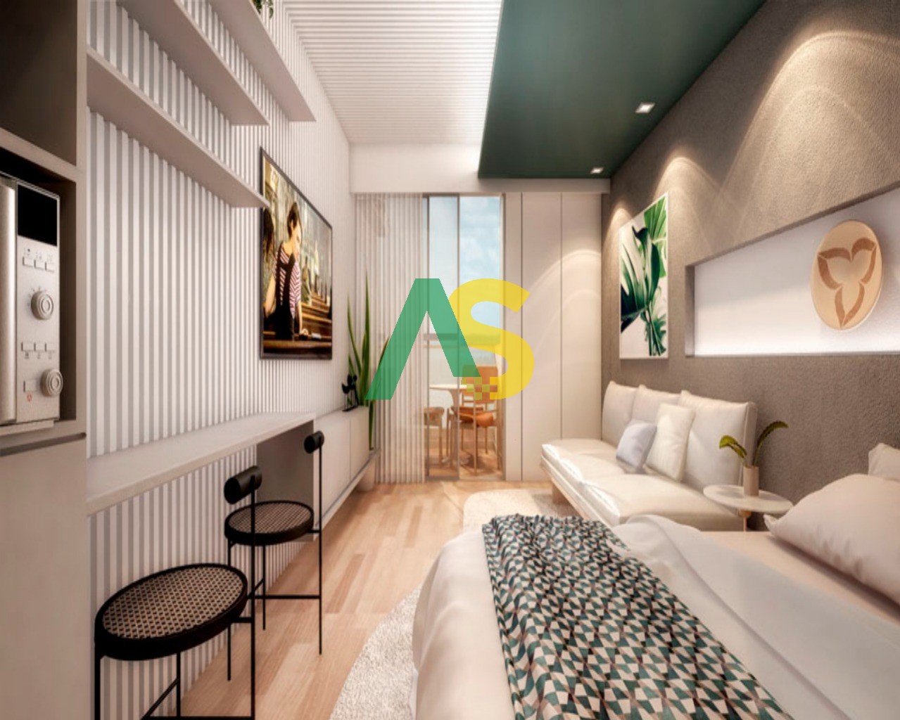 Flat/Apart Hotel, 1 quarto, 29 m² - Foto 18