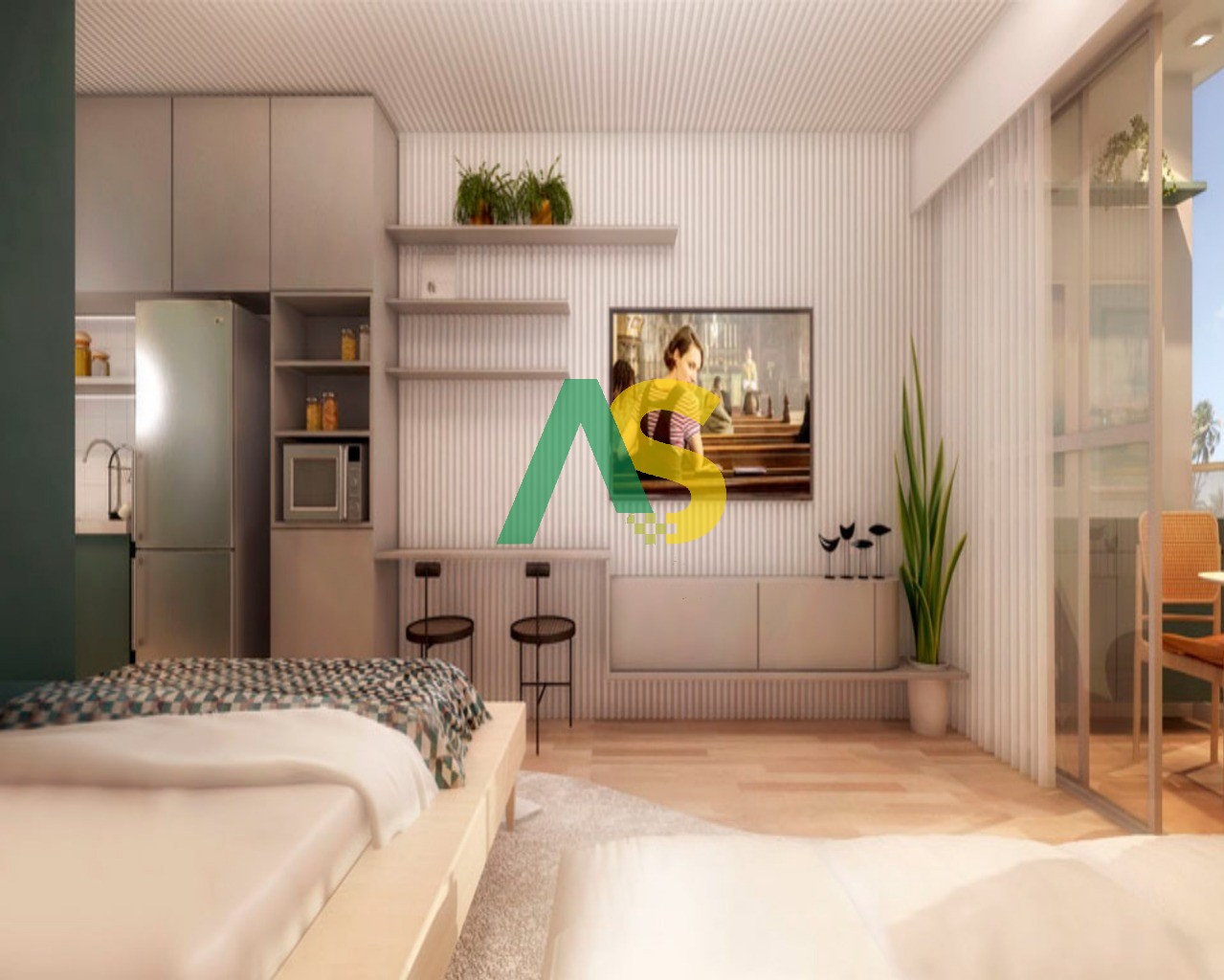Flat/Apart Hotel, 1 quarto, 29 m² - Foto 17