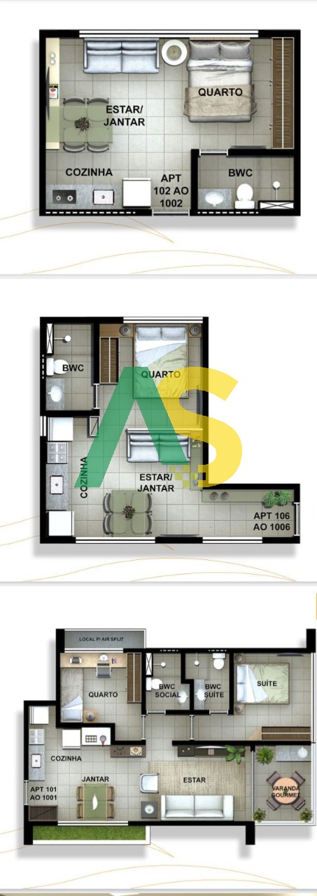 Flat/Apart Hotel à venda com 1 quarto, 23m² - Foto 11