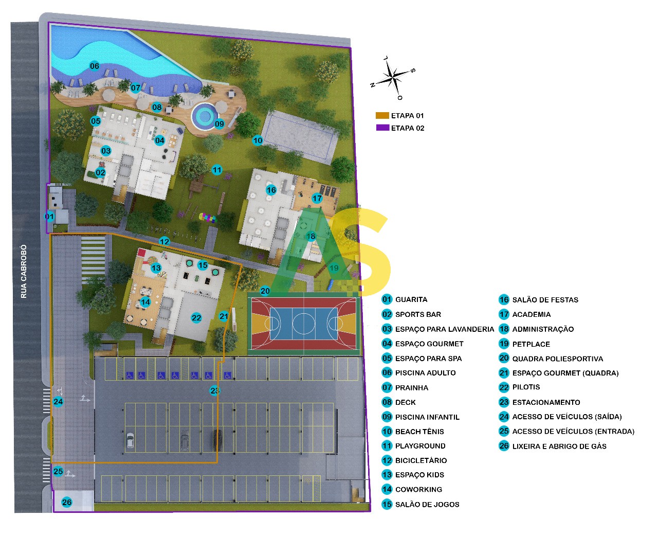 Apartamento à venda com 3 quartos, 70m² - Foto 18