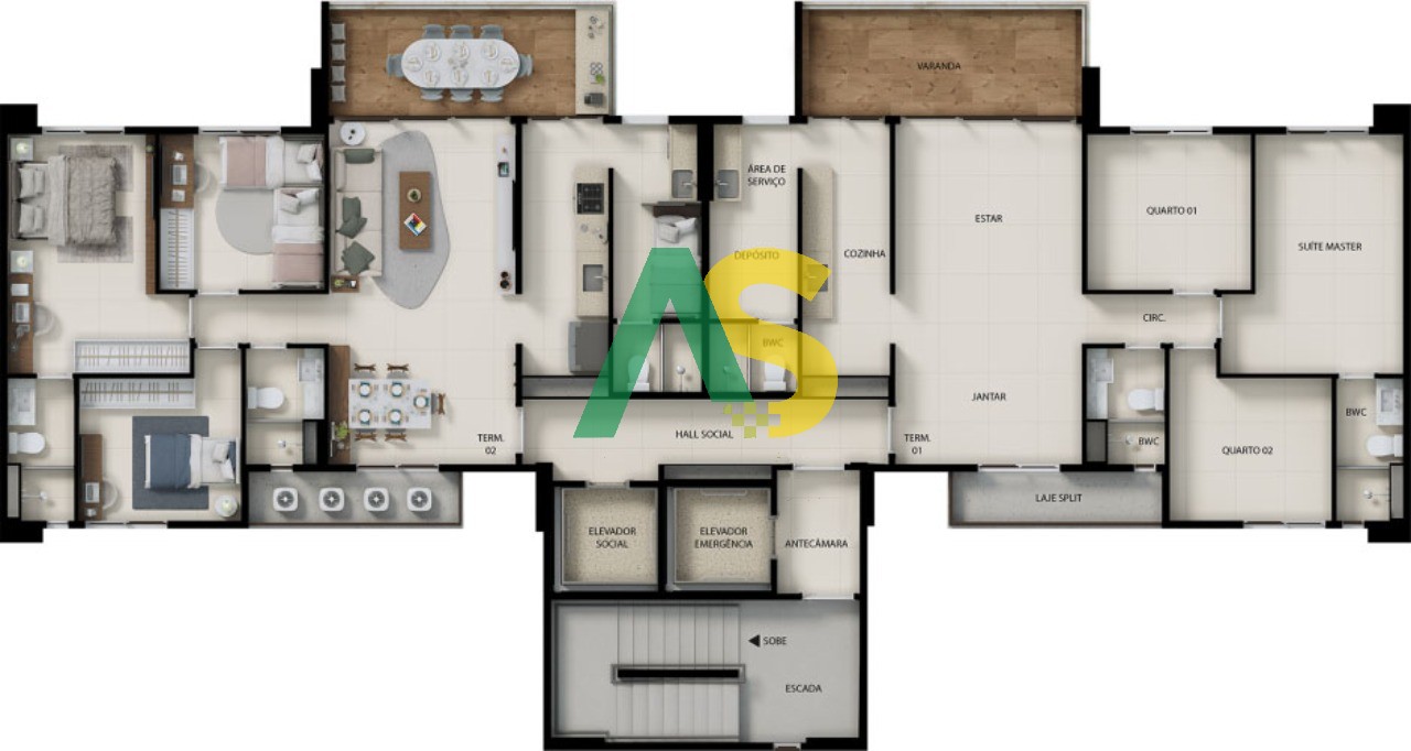 Apartamento à venda com 3 quartos, 93m² - Foto 20