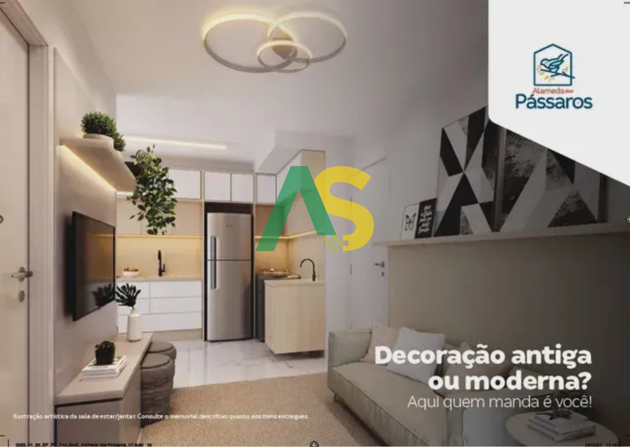 Apartamento à venda com 2 quartos, 37m² - Foto 9