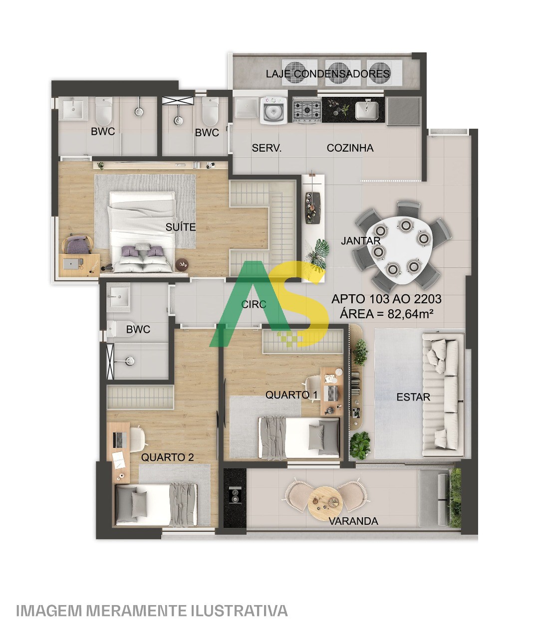 Apartamento, 3 quartos, 81 m² - Foto 15
