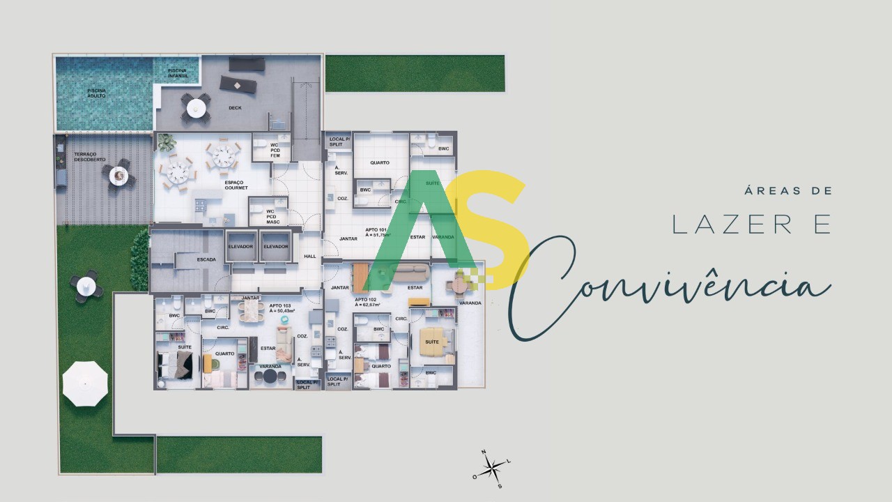 Apartamento, 2 quartos, 51 m² - Foto 14