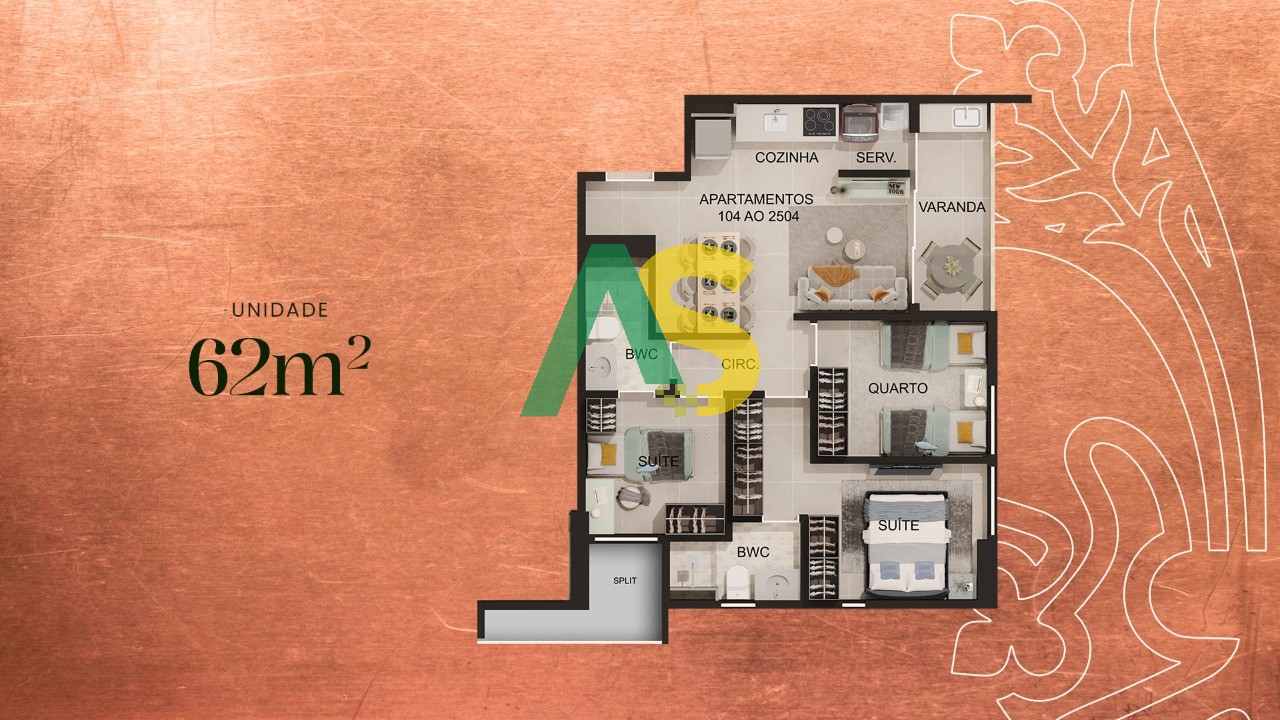 Apartamento, 3 quartos, 62 m² - Foto 15