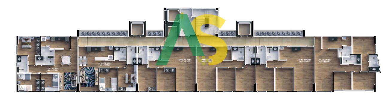 Apartamento, 2 quartos, 51 m² - Foto 16