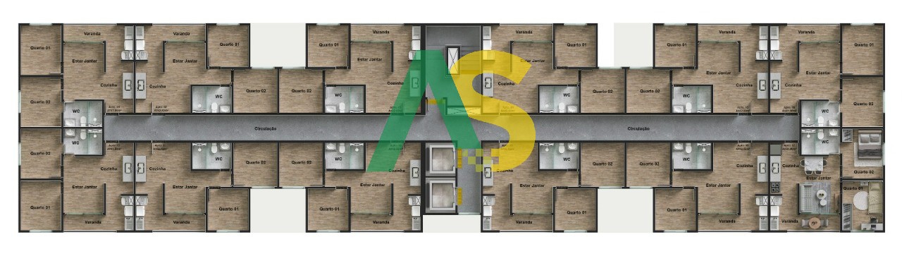 Apartamento, 2 quartos, 43 m² - Foto 28