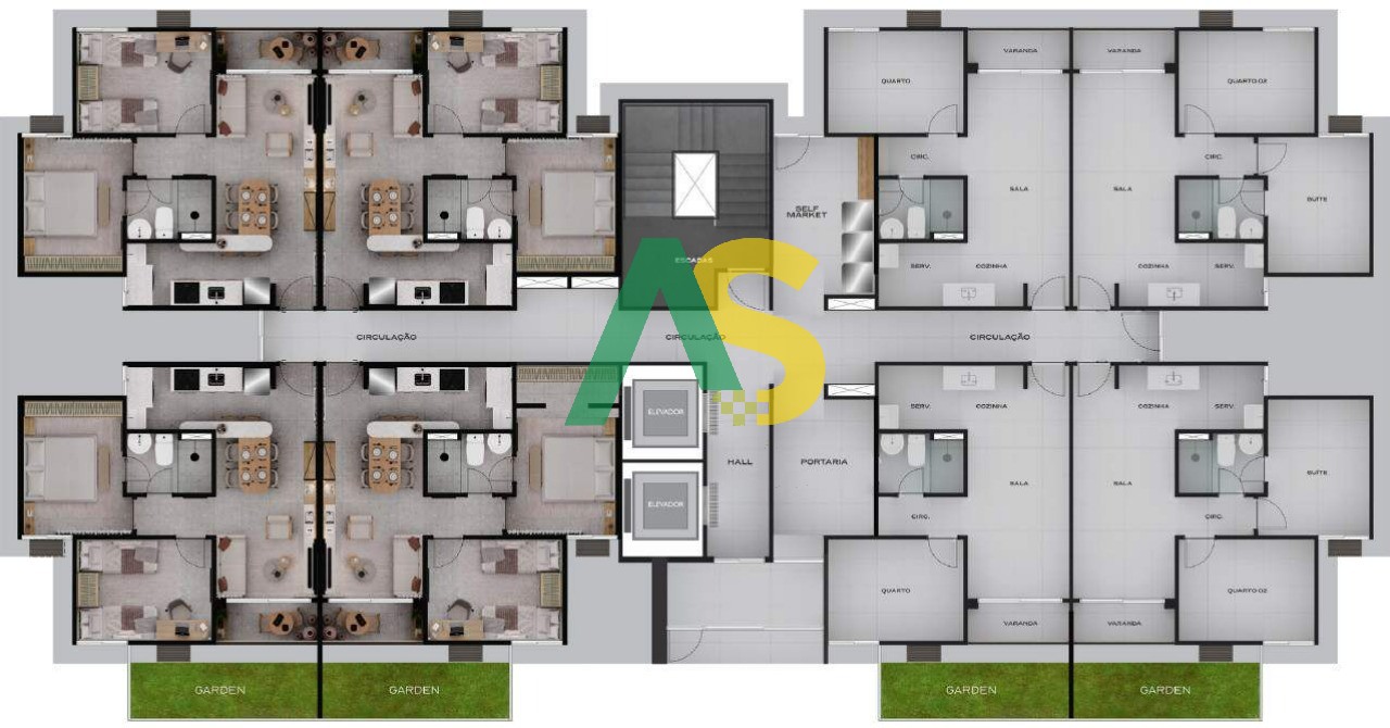 Apartamento, 2 quartos, 43 m² - Foto 31