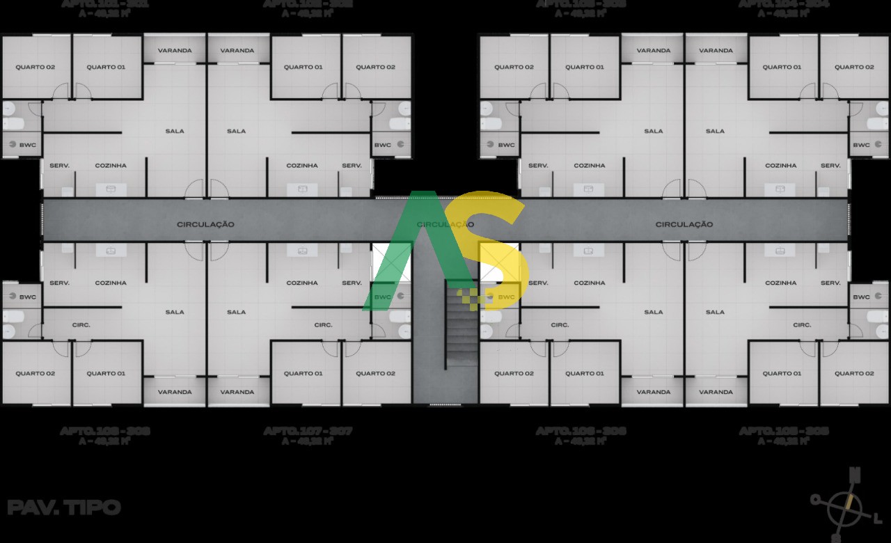 Apartamento, 2 quartos, 49 m² - Foto 26