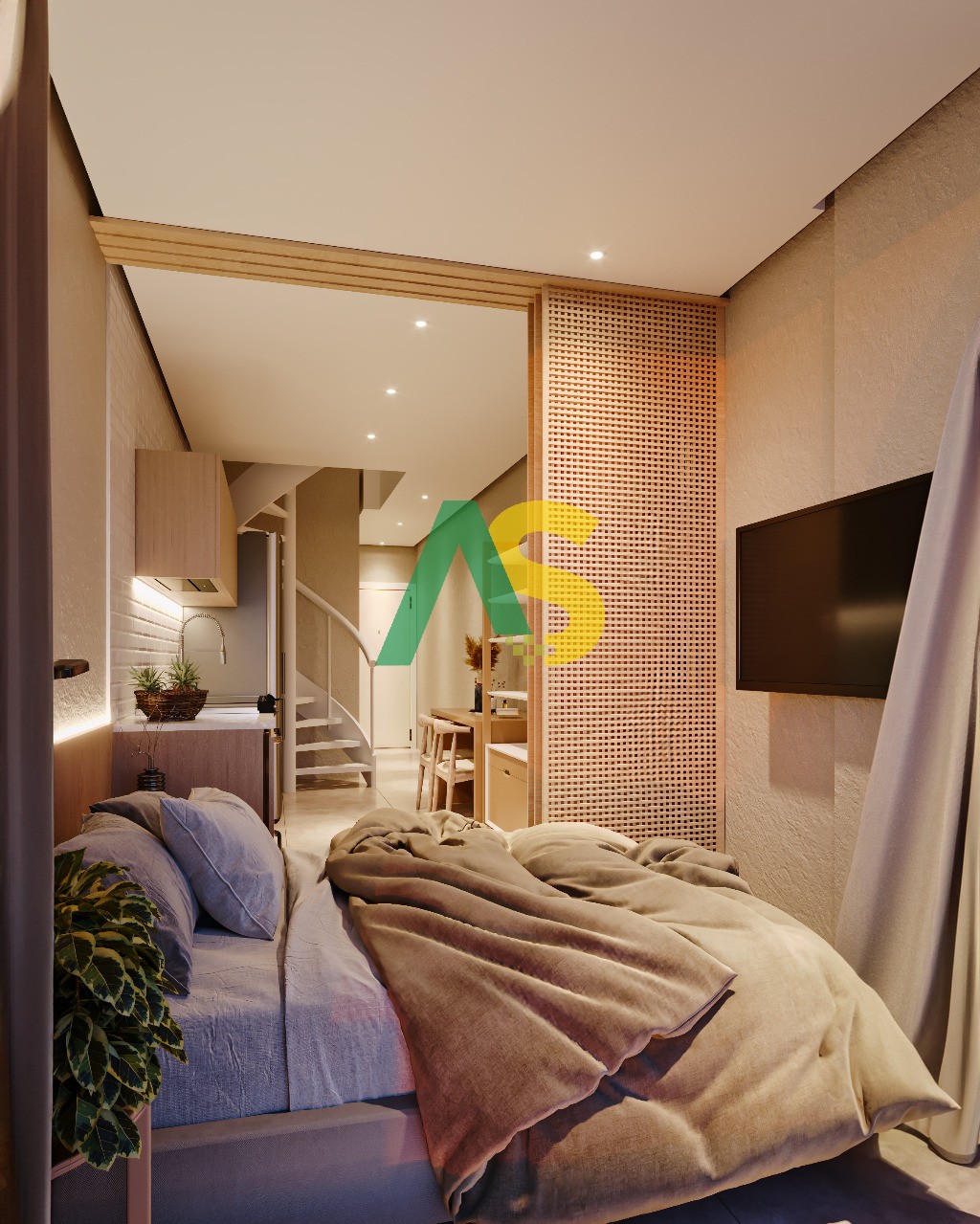 Flat/Apart Hotel, 1 quarto, 24 m² - Foto 4