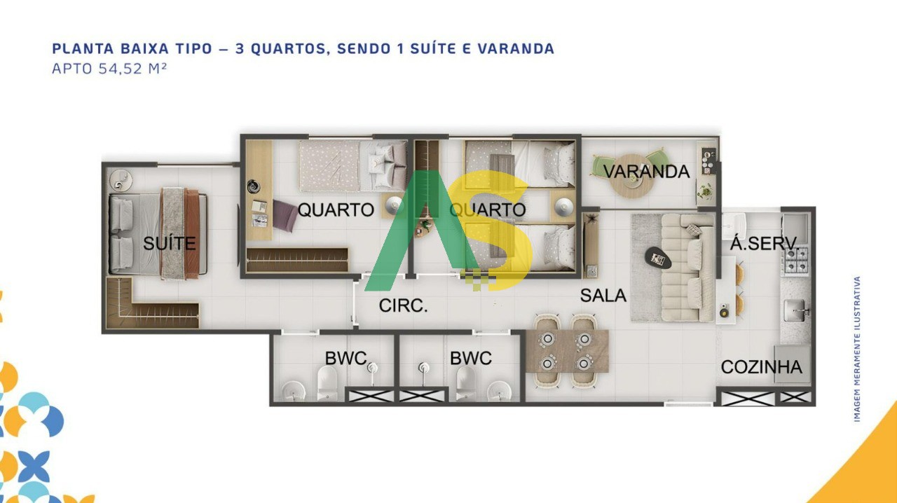 Apartamento, 2 quartos, 44 m² - Foto 27