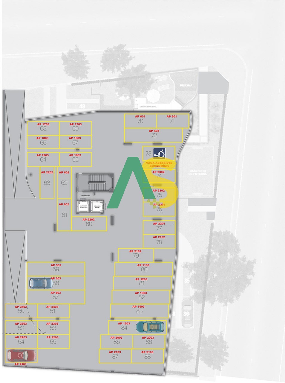 Apartamento, 3 quartos, 62 m² - Foto 27