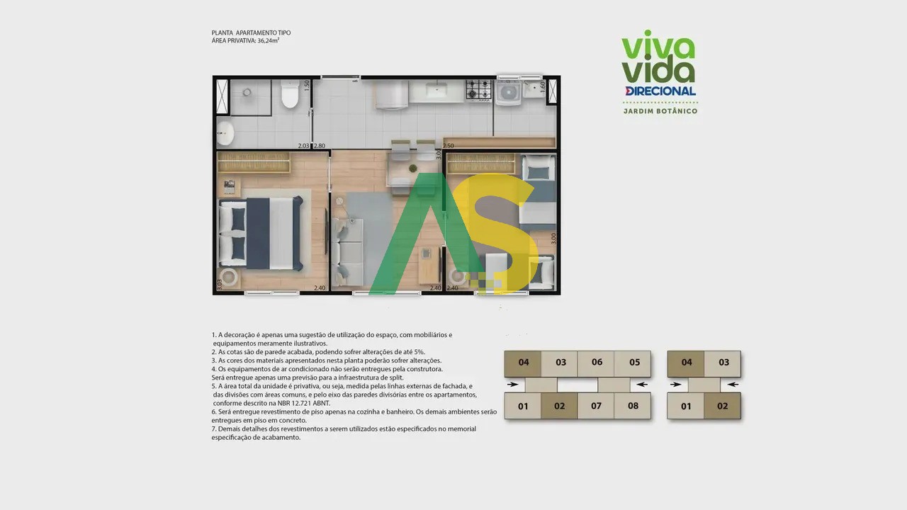 Apartamento, 2 quartos, 36 m² - Foto 17