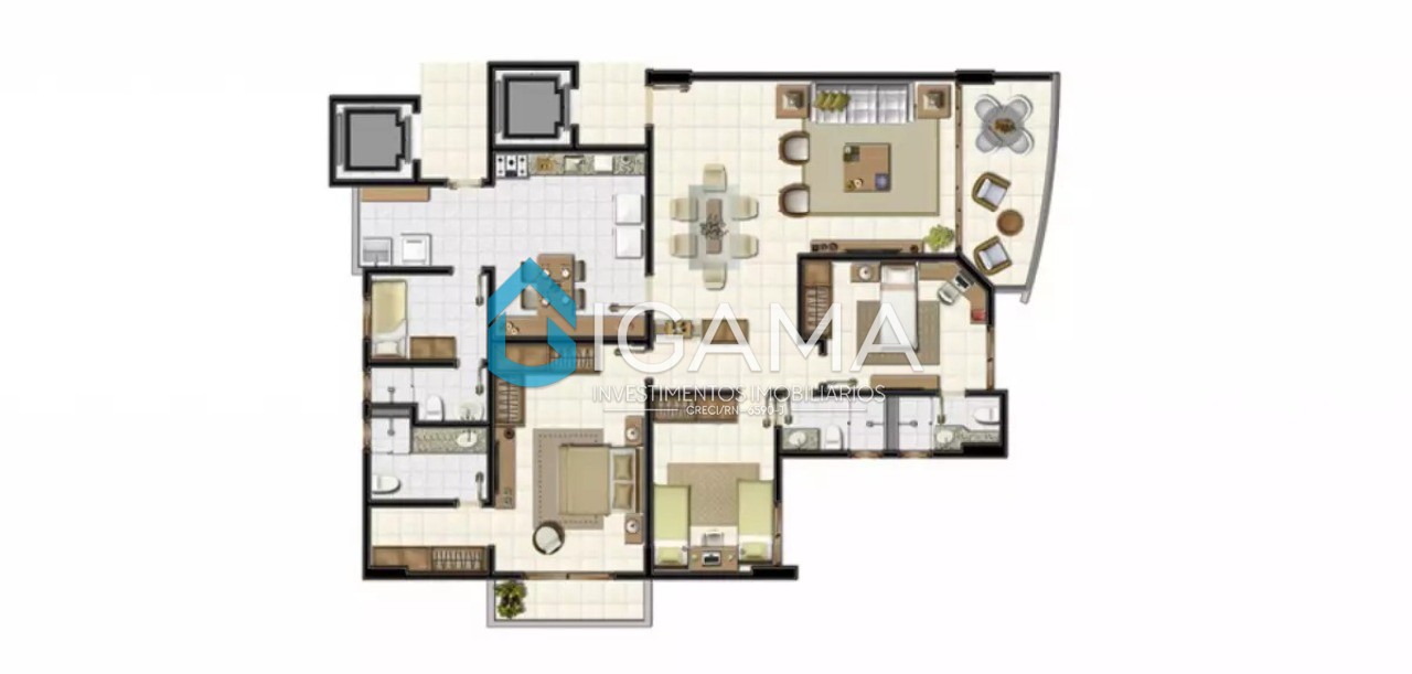 Apartamento à venda com 3 quartos, 141m² - Foto 41