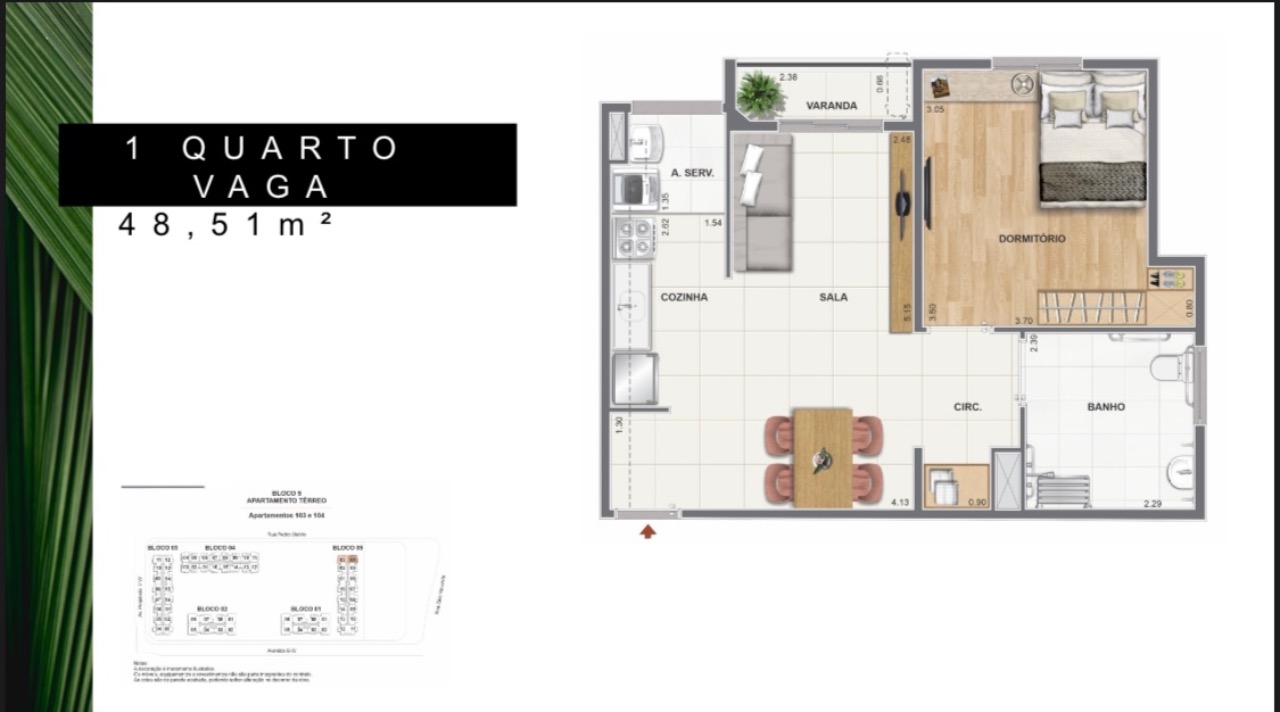 Apartamento à venda com 2 quartos, 67m² - Foto 21