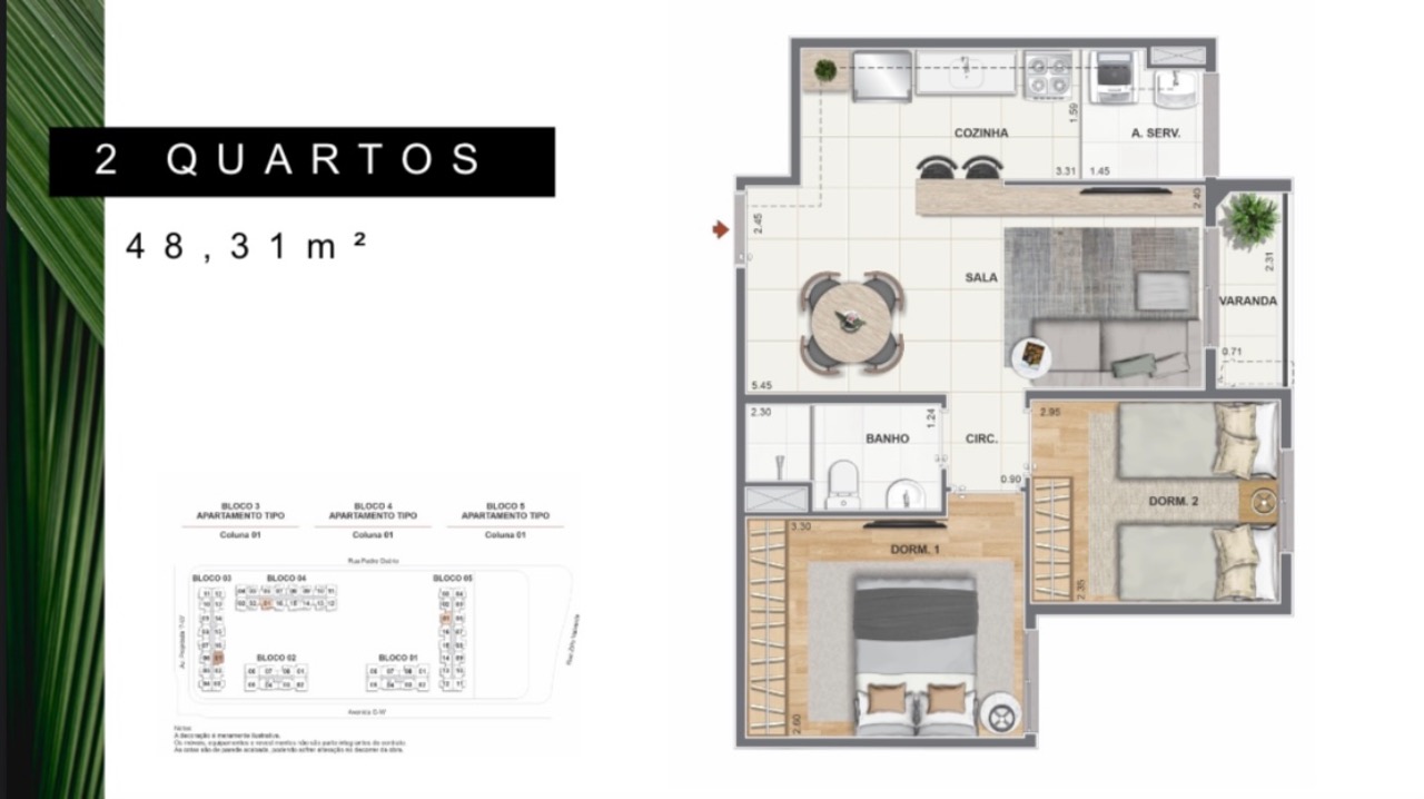 Apartamento à venda com 2 quartos, 67m² - Foto 22