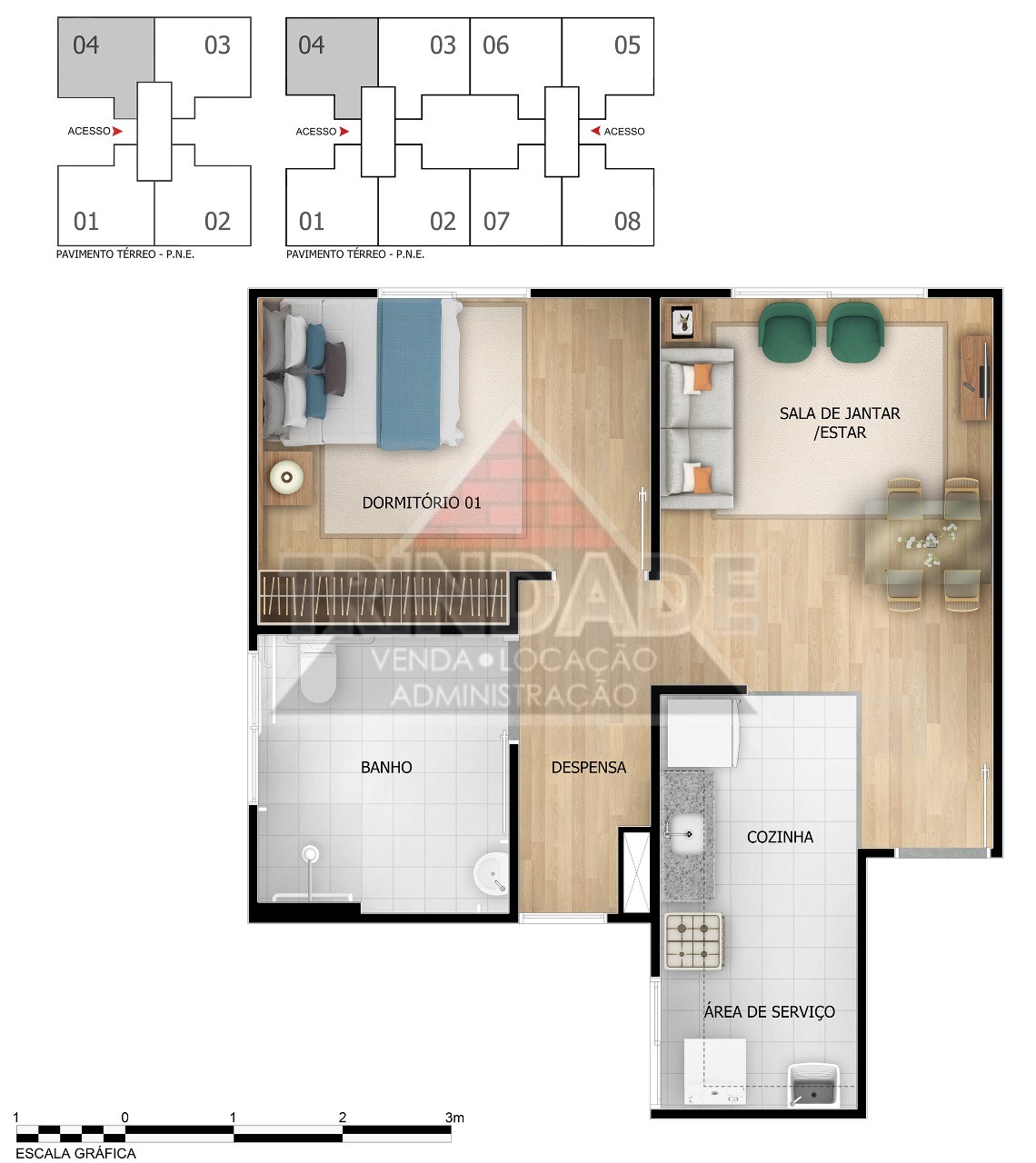 Apartamento à venda com 2 quartos, 43m² - Foto 18