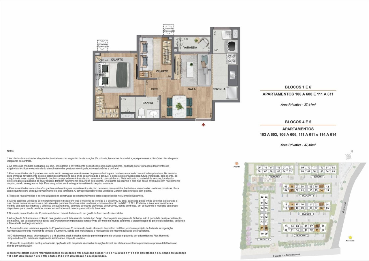 Apartamento à venda com 2 quartos, 37m² - Foto 12