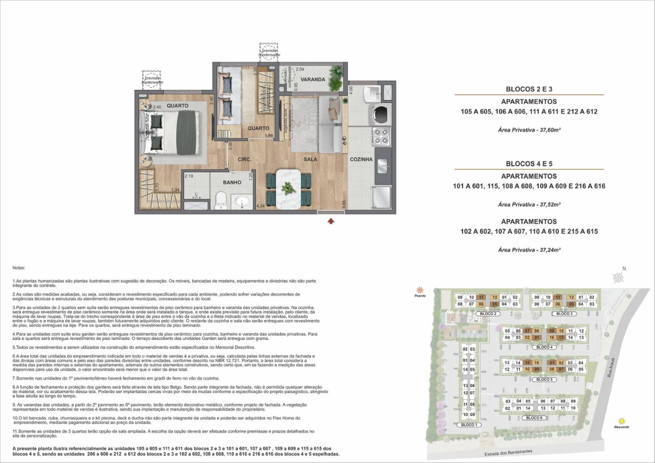 Apartamento à venda com 2 quartos, 37m² - Foto 10