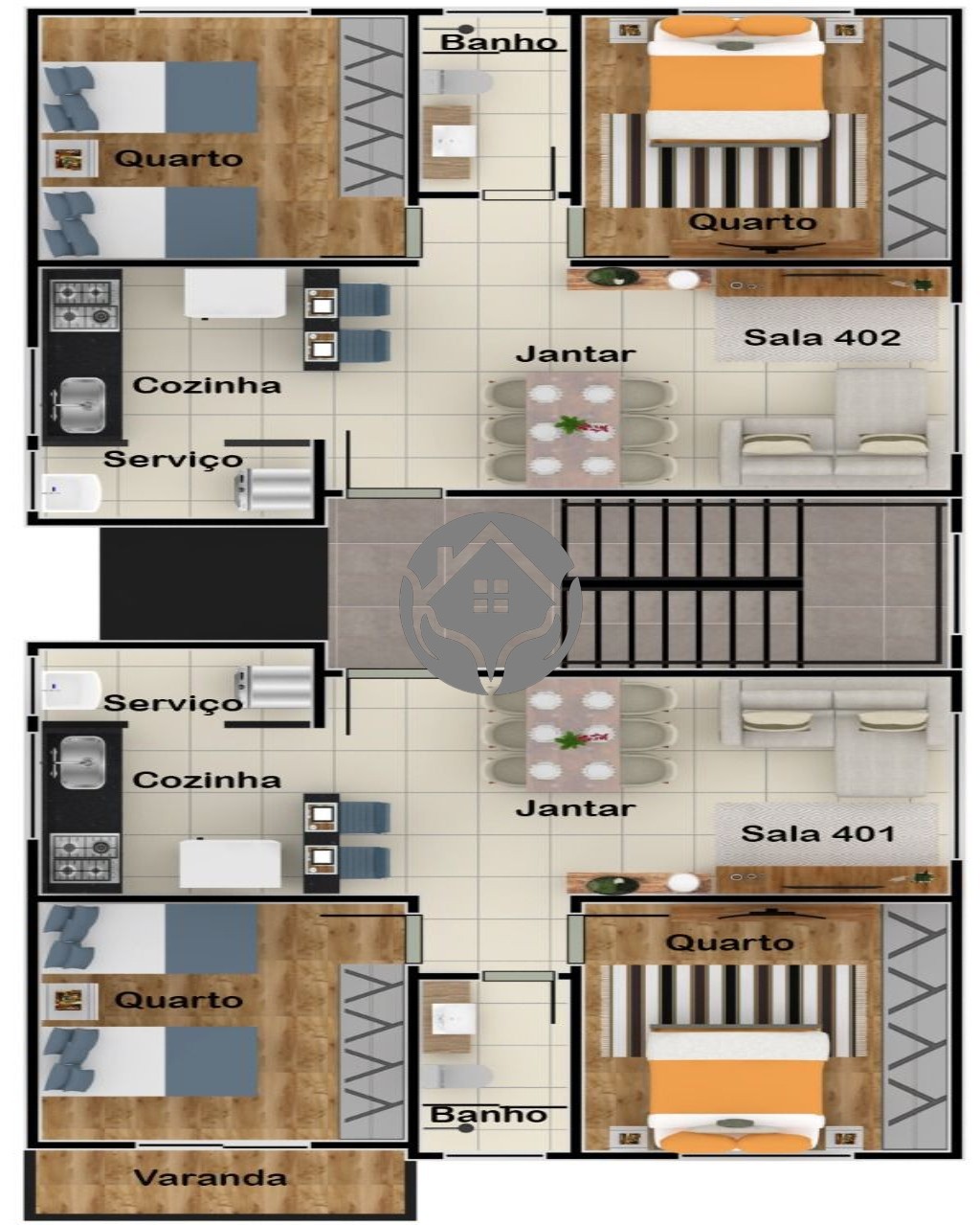 Apartamento à venda com 2 quartos, 60m² - Foto 10