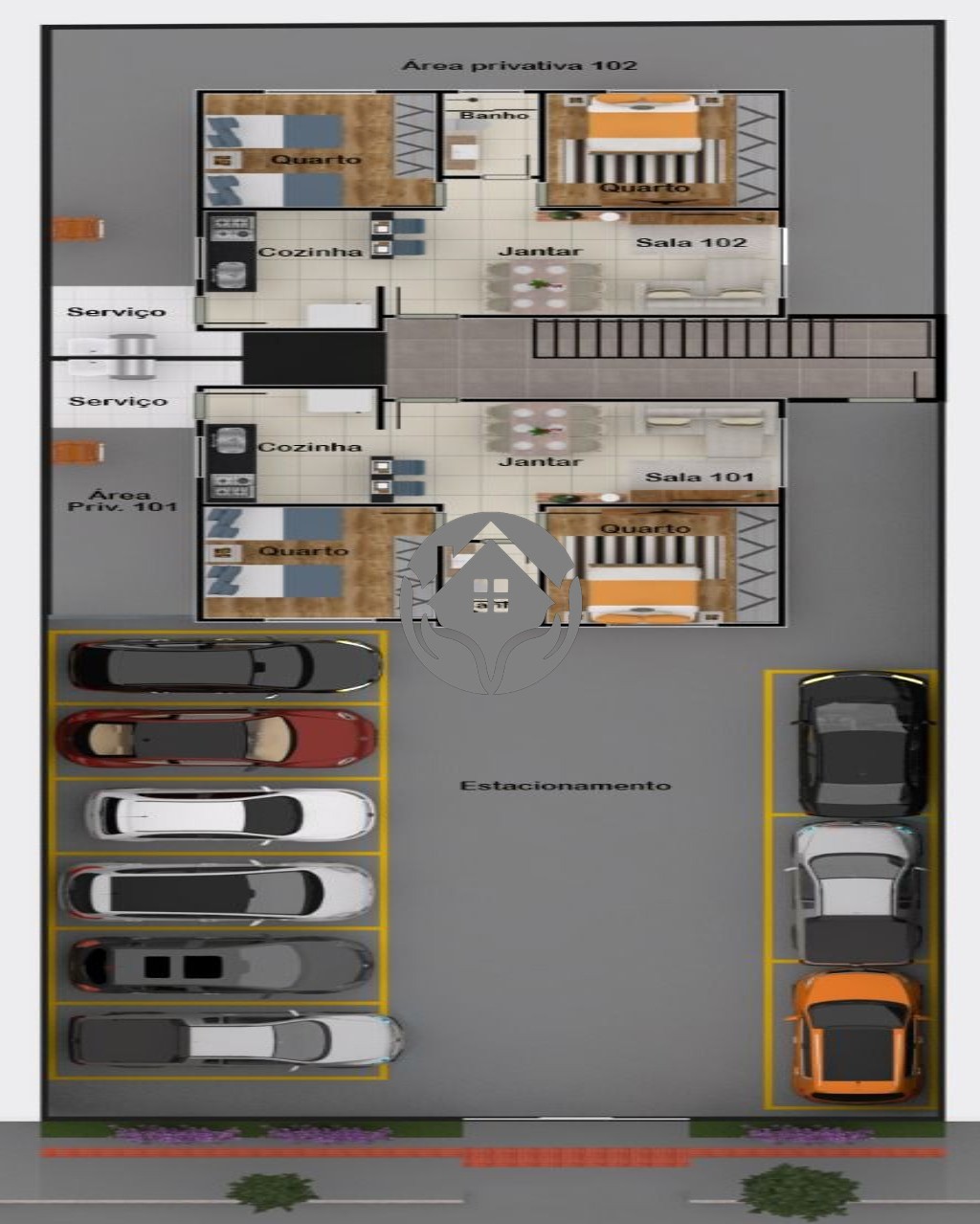 Apartamento à venda com 2 quartos, 60m² - Foto 9