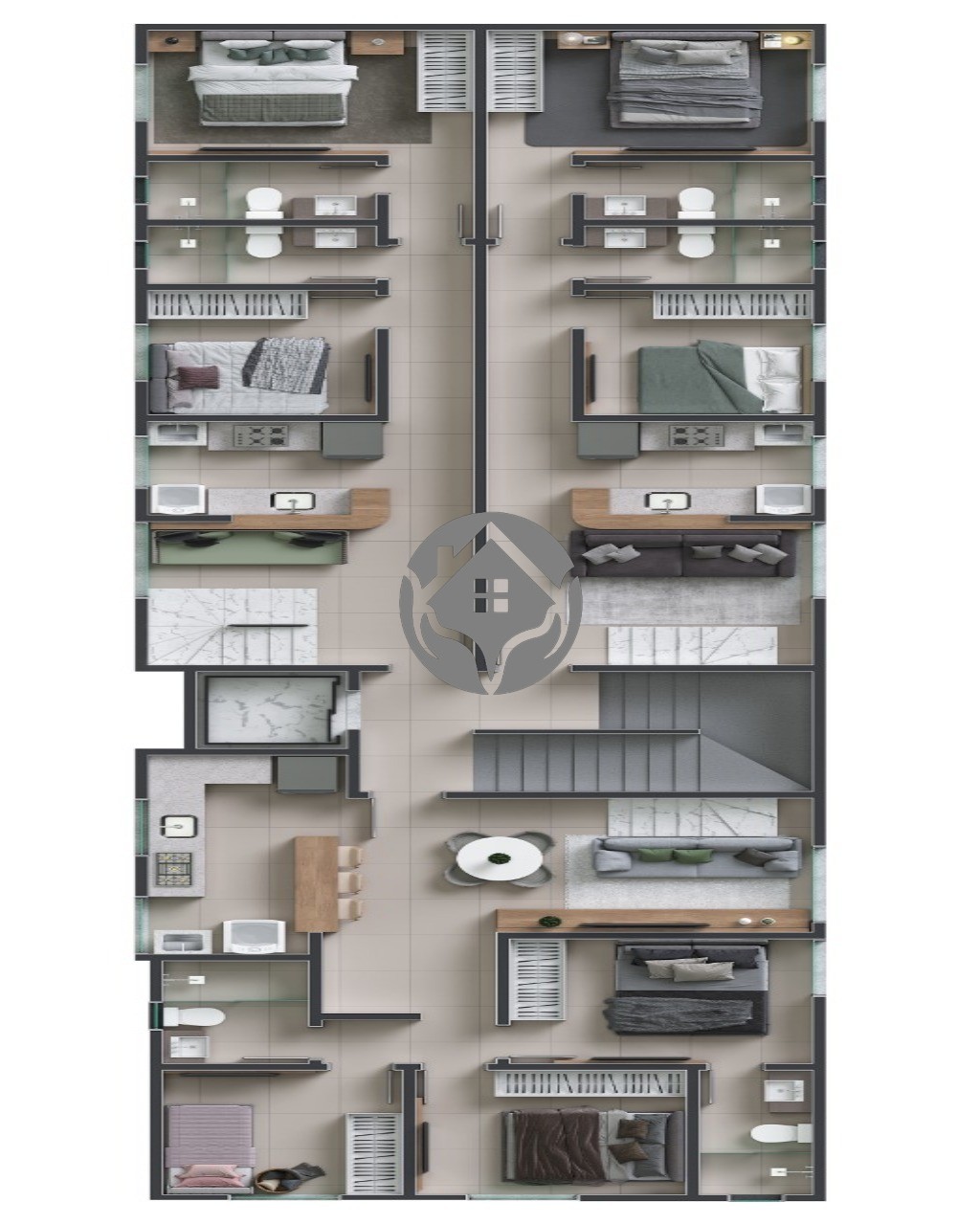 Apartamento à venda com 3 quartos, 66m² - Foto 4