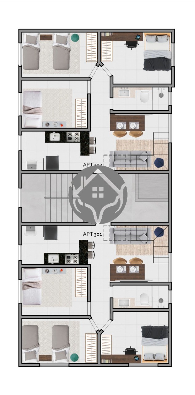 Apartamento à venda com 3 quartos, 58m² - Foto 10