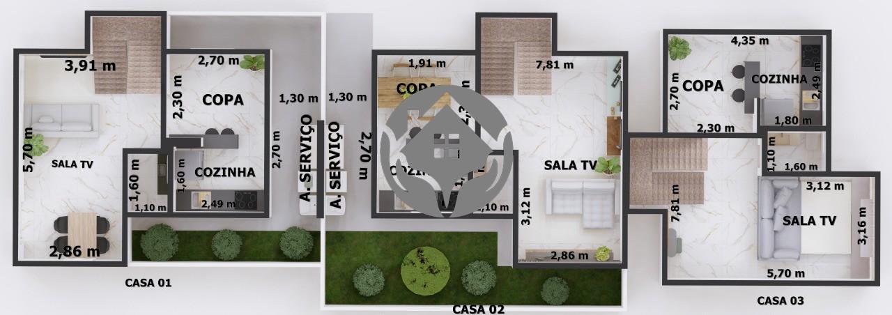 Casa à venda com 3 quartos, 133m² - Foto 8