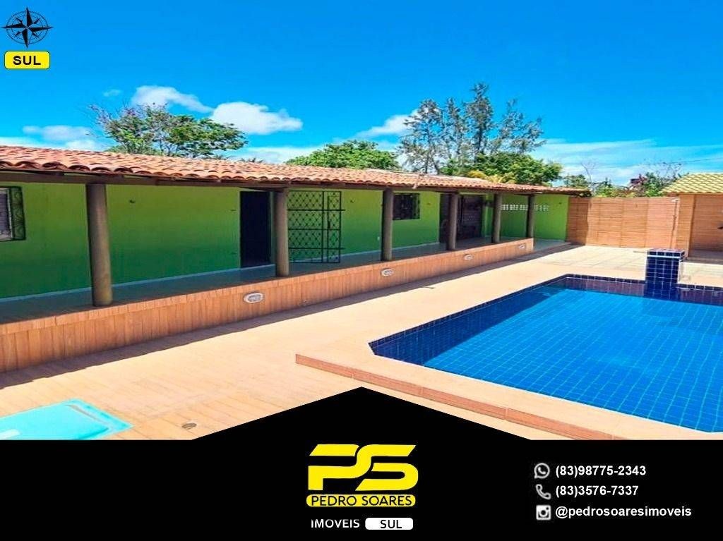 Casa Com 1 Dormitório à Venda Por R$ 380.000,00 - Jacumã - Conde/pb
