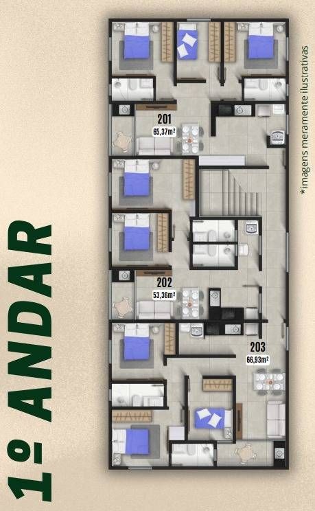 Apartamento, 2 quartos - Foto 4