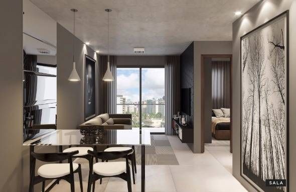 Apartamento, 2 quartos, 52 m² - Foto 2