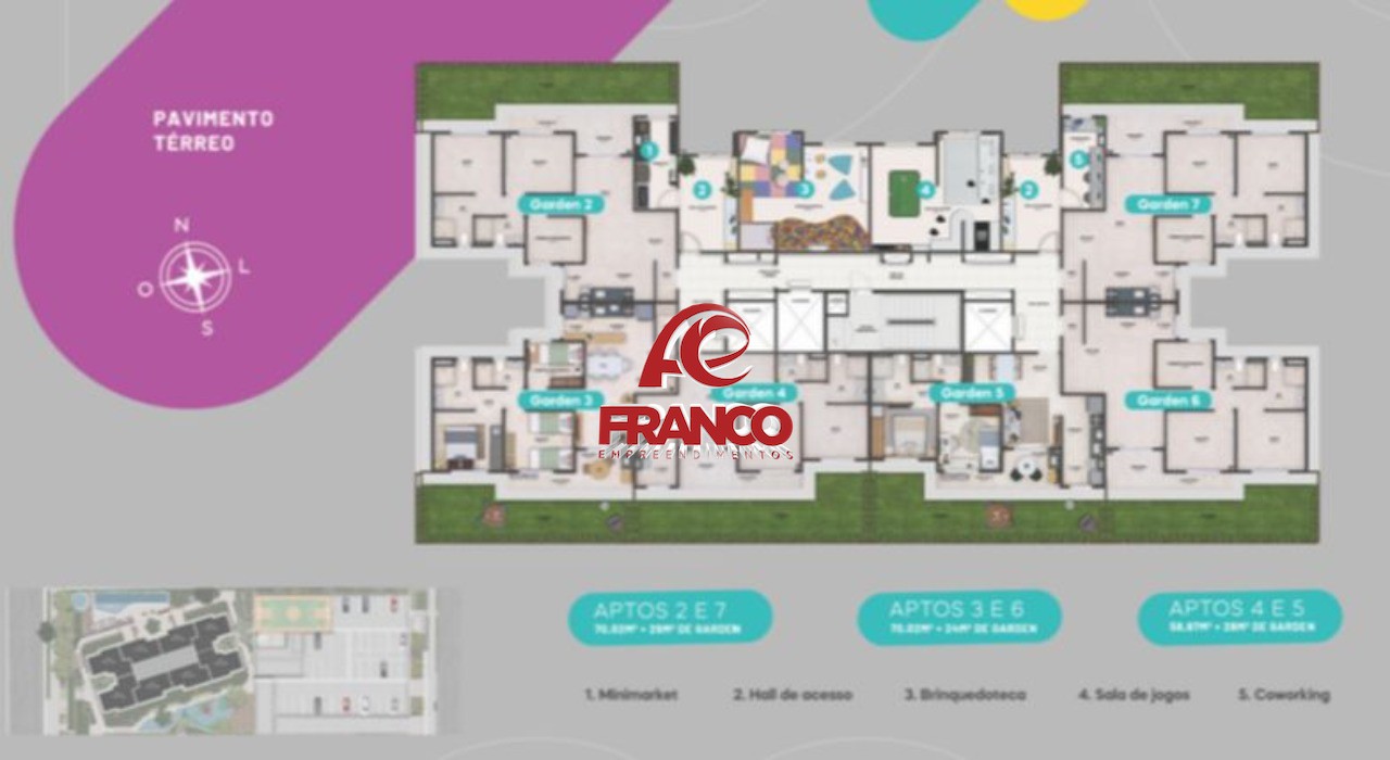 Apartamento à venda com 2 quartos, 58m² - Foto 16