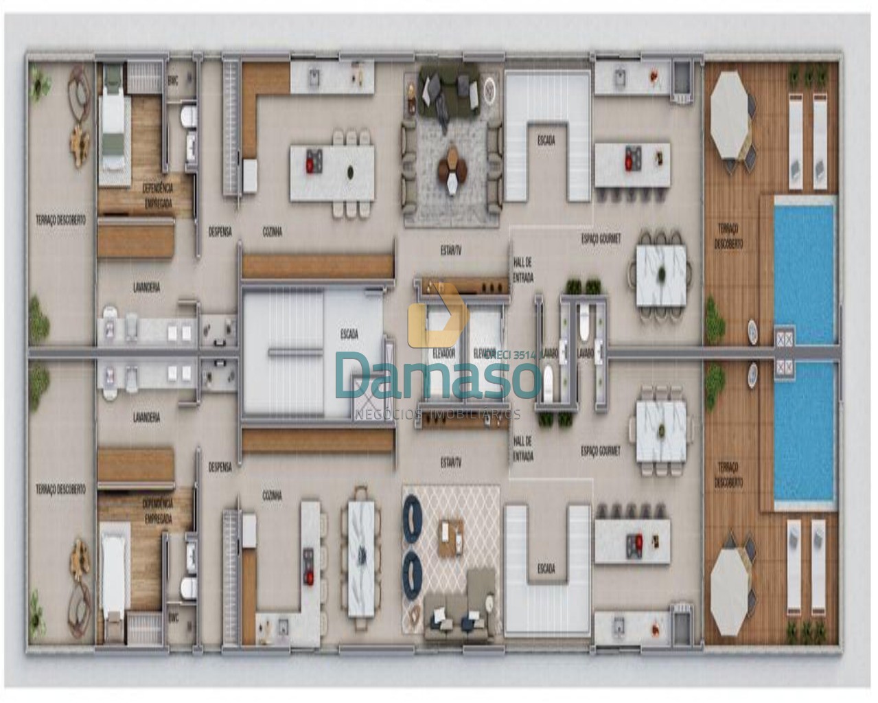 Apartamento à venda com 3 quartos, 172m² - Foto 14