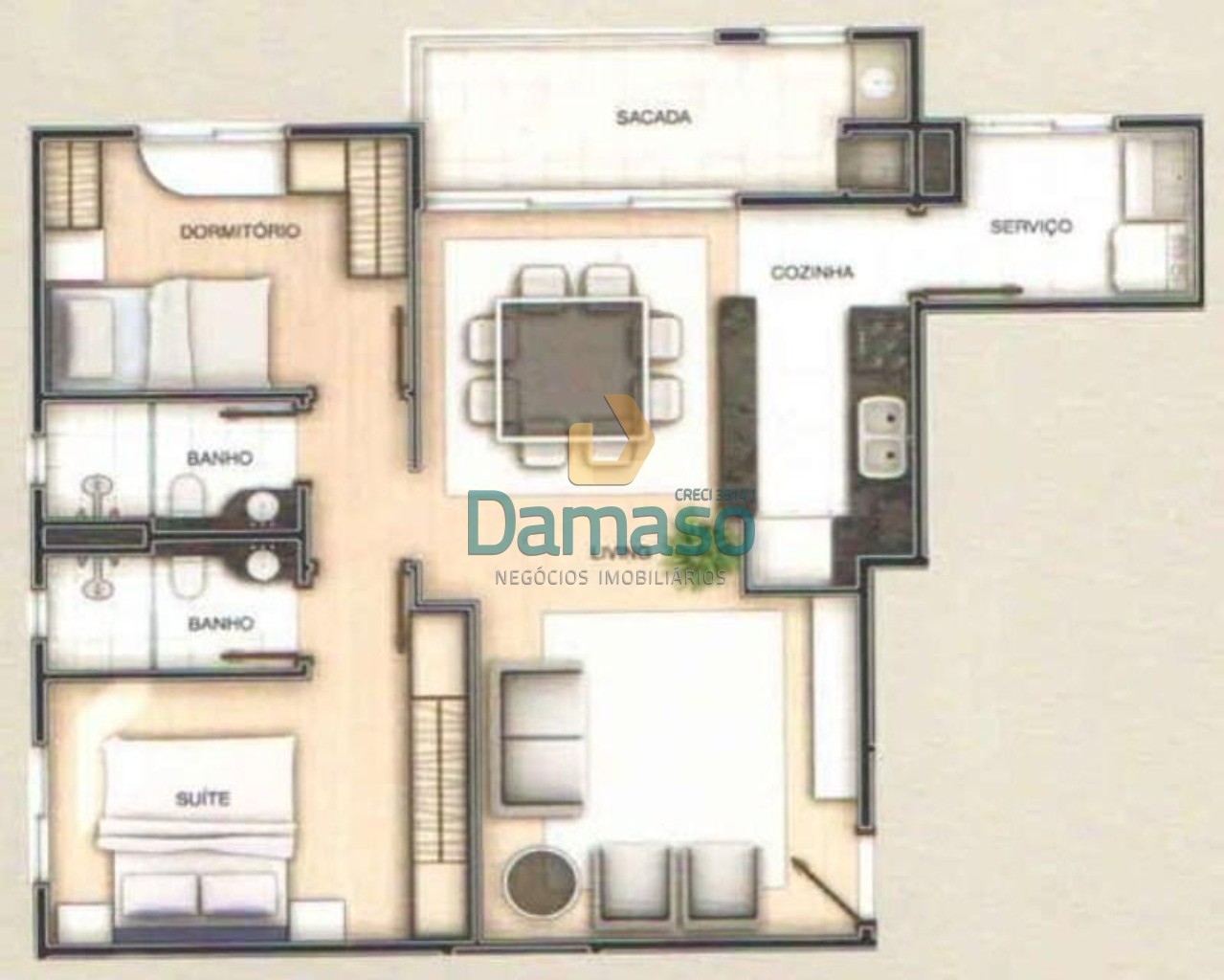 Apartamento à venda com 3 quartos, 91m² - Foto 16