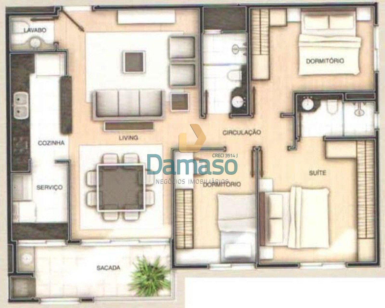 Apartamento à venda com 3 quartos, 91m² - Foto 17