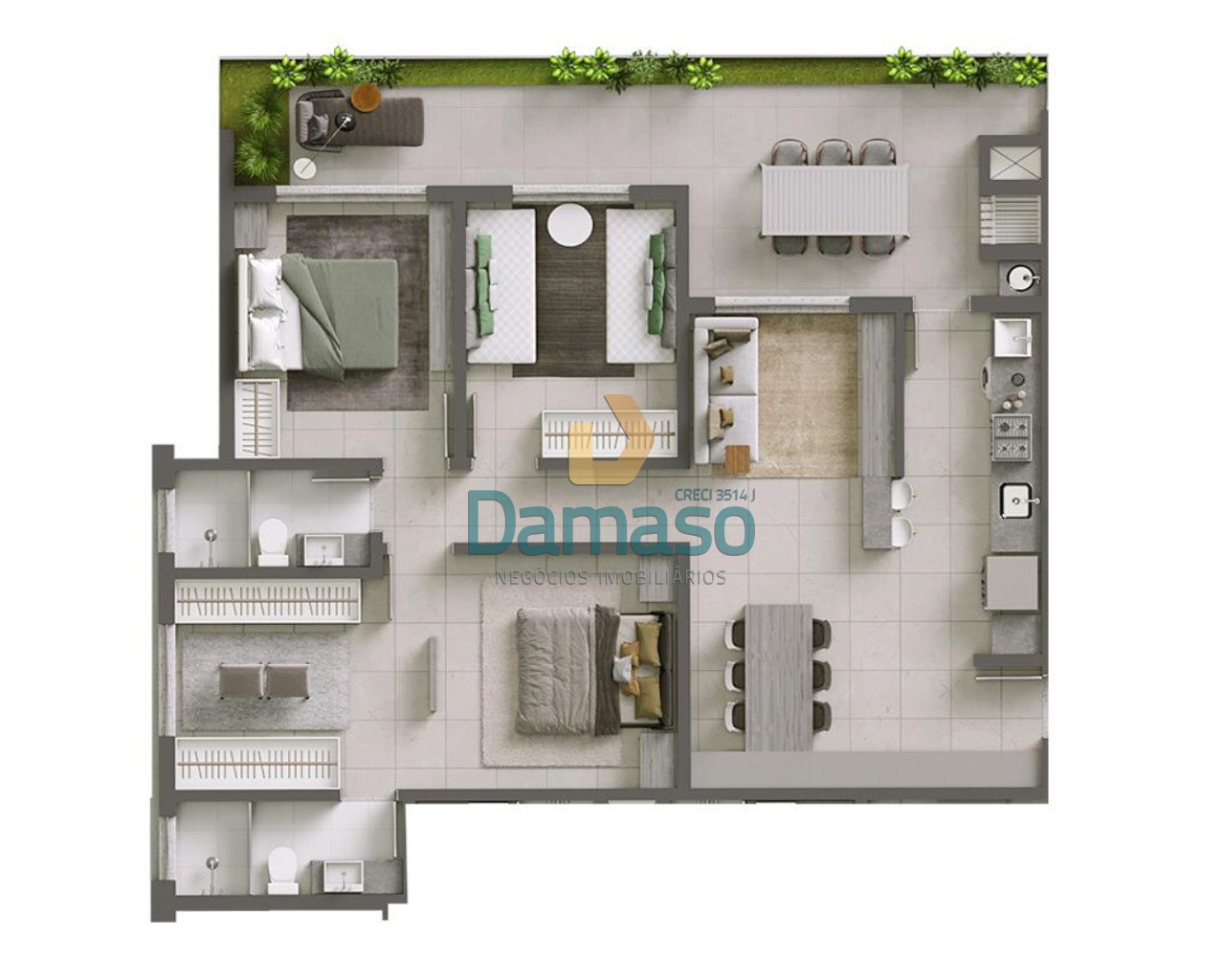 Apartamento à venda com 3 quartos, 85m² - Foto 22