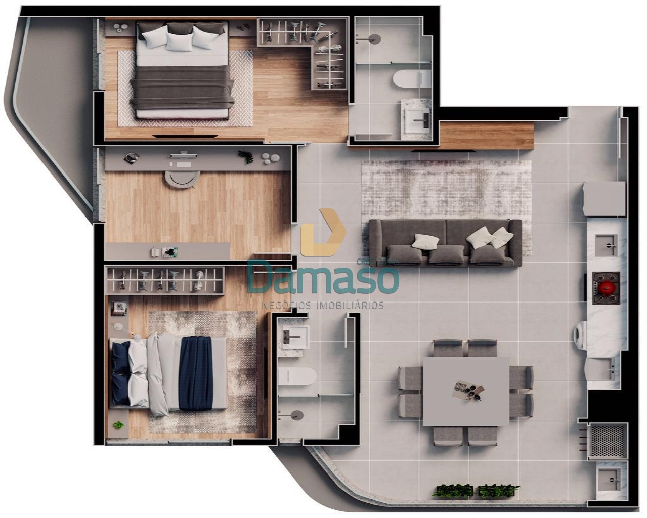 Apartamento à venda com 3 quartos, 80m² - Foto 18