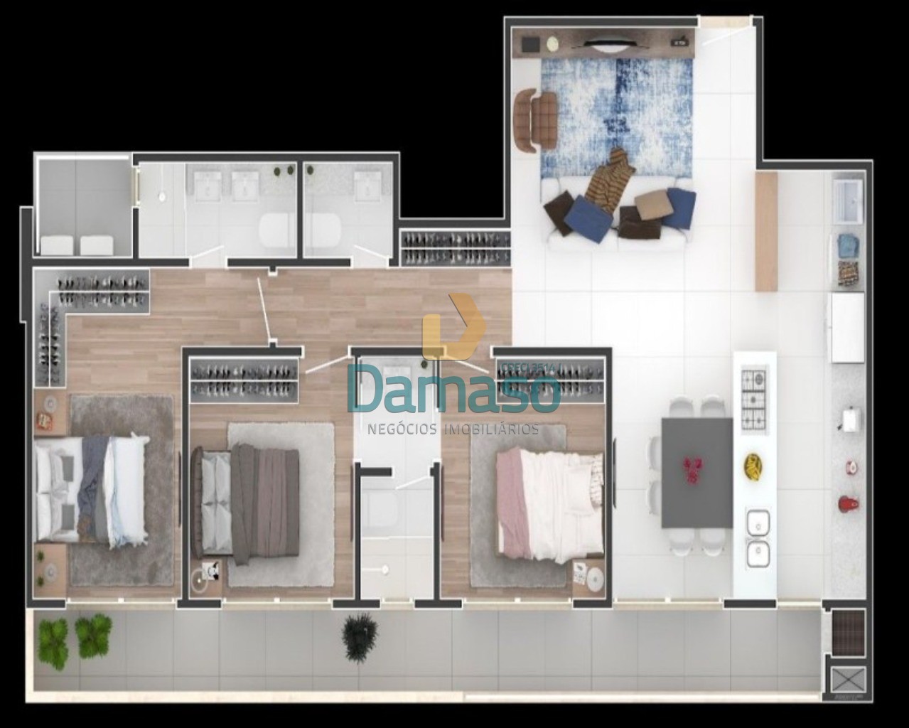 Apartamento à venda com 3 quartos, 115m² - Foto 20