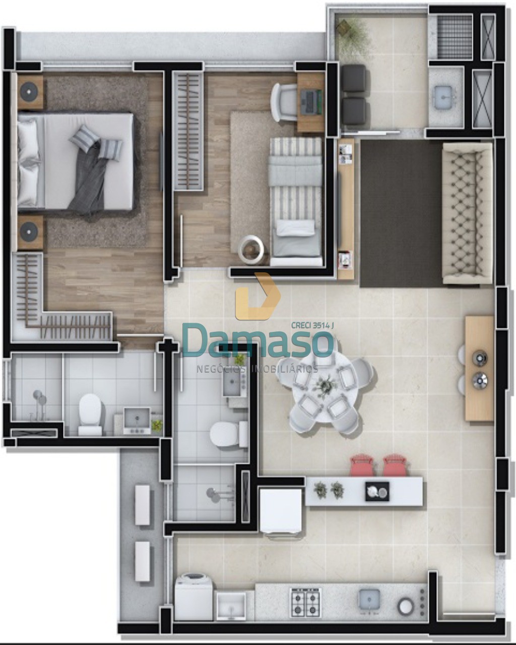 Apartamento à venda com 2 quartos, 73m² - Foto 11