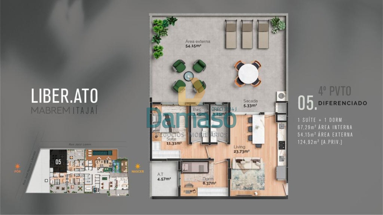 Apartamento à venda com 2 quartos, 63m² - Foto 15