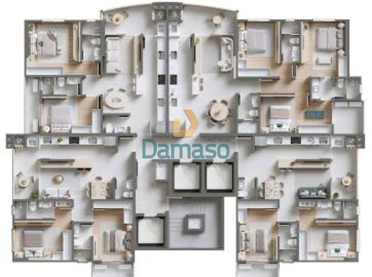 Apartamento à venda com 2 quartos, 76m² - Foto 4