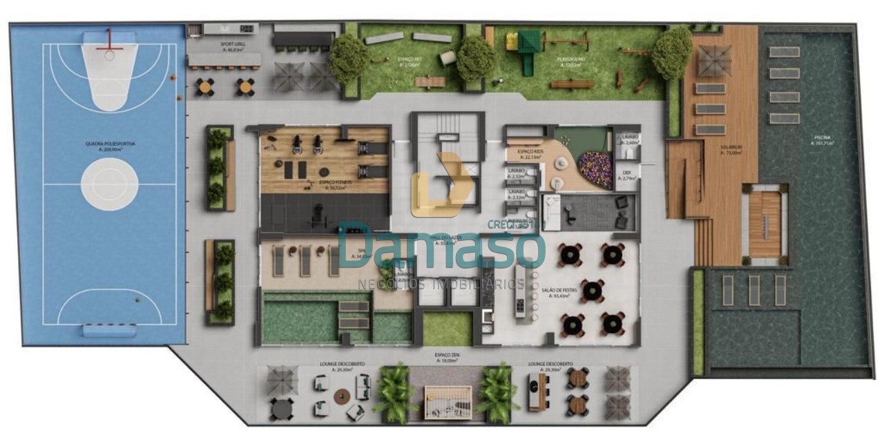 Apartamento à venda com 2 quartos, 77m² - Foto 21