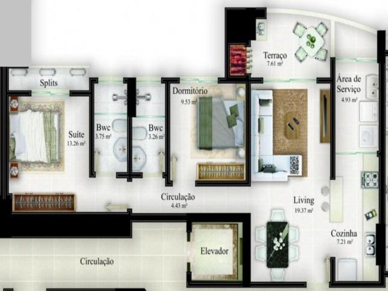 Apartamento à venda com 2 quartos, 90m² - Foto 15