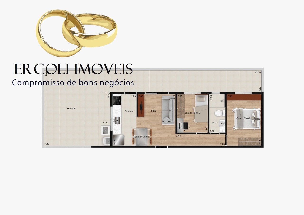 Apartamento, 2 quartos, 44 m² - Foto 24