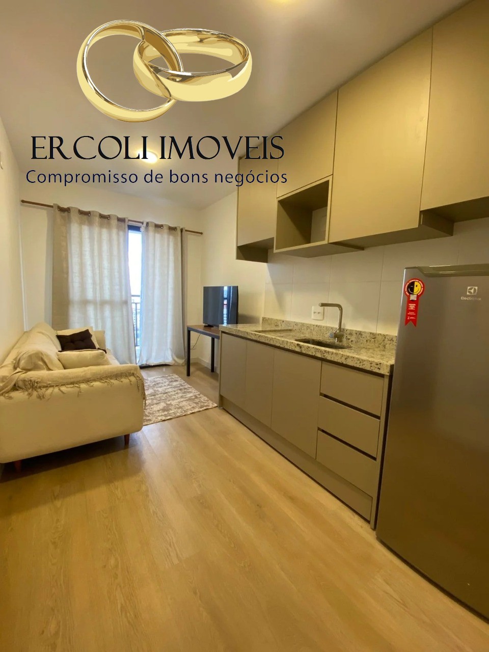Apartamento, 1 quarto, 29 m² - Foto 2