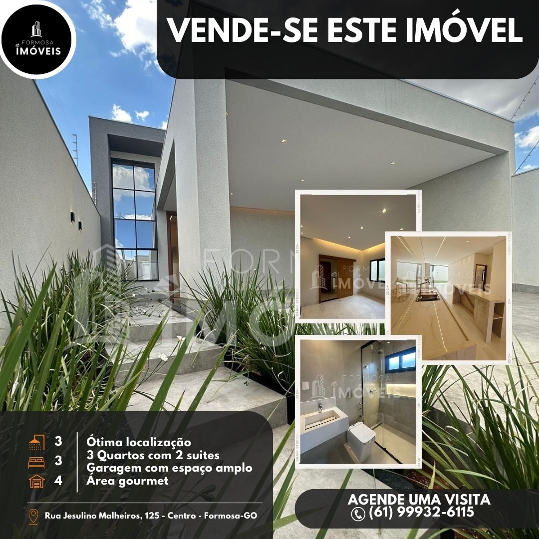 Casa à venda com 3 quartos - Foto 1